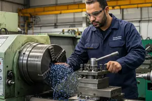        عمال توضيب وتشغيل ماكينات تشغيل المعادن وغيرها  